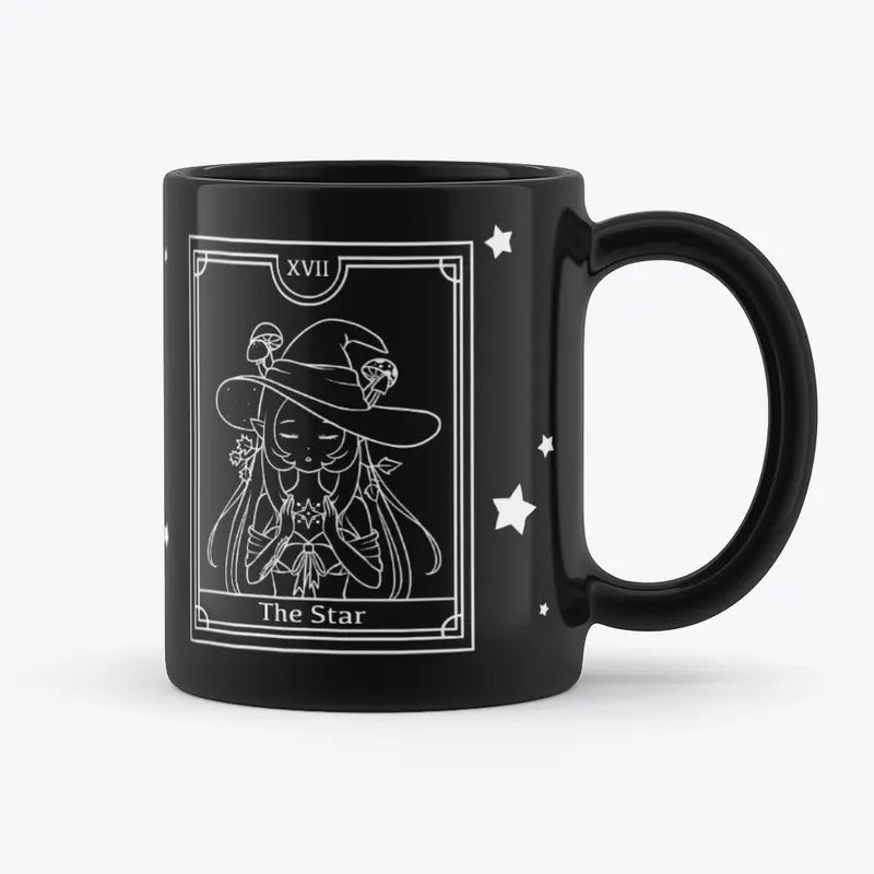 Autumn Tarot Mug (Black/White)